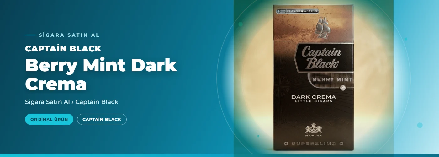 Captain Black Berry Mint Dark Crema