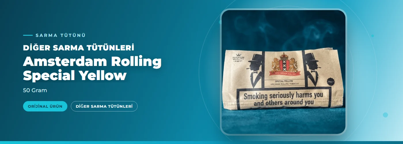 Amsterdam Rolling Special Yellow – 50 Gram