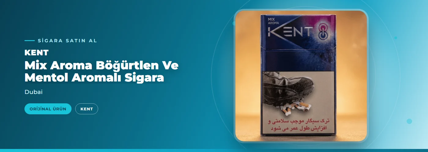 Kent Mix Aroma Böğürtlen Ve Mentol Aromalı Sigara – Dubai