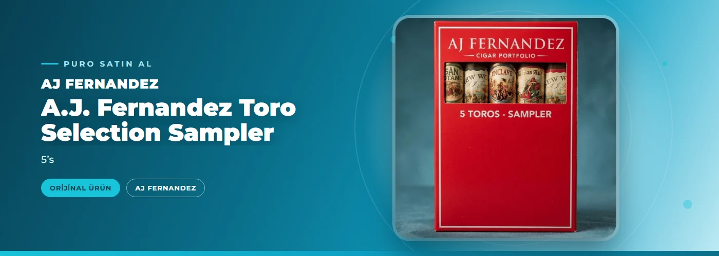 A.J. Fernandez Toro Selection Sampler – 5’s