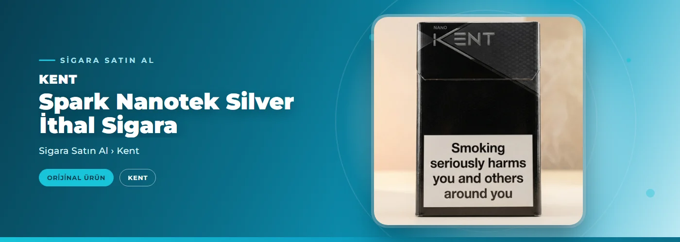 Kent Spark Nanotek Silver İthal Sigara