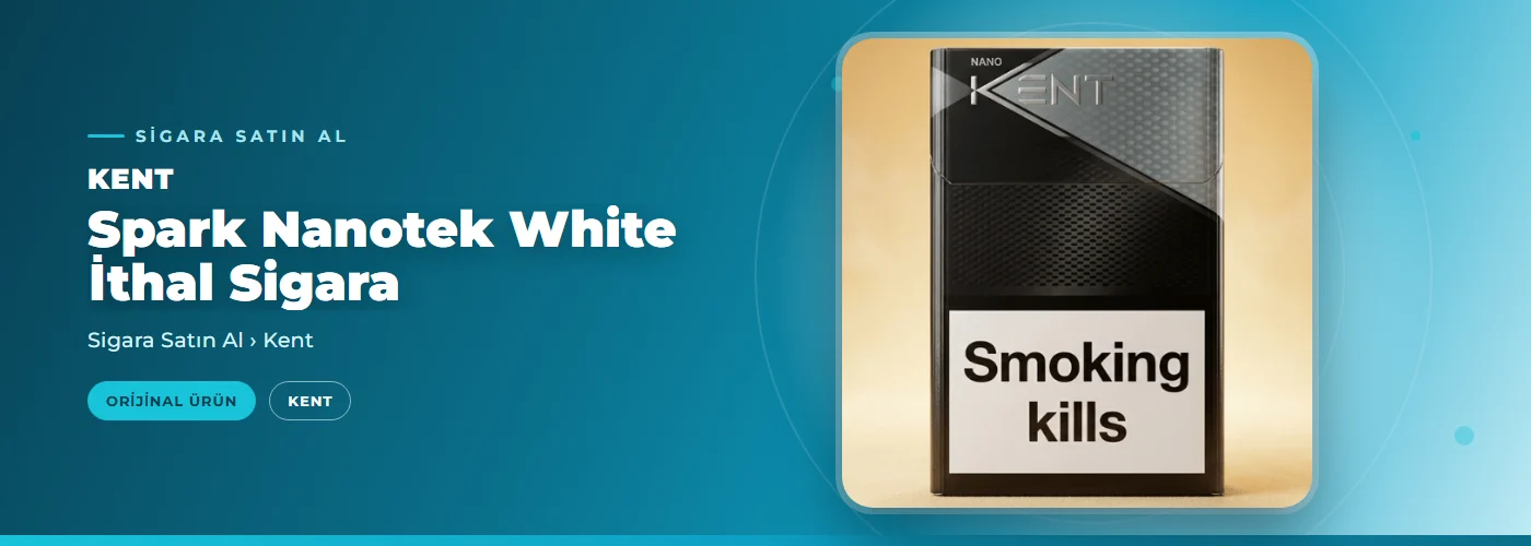 Kent Spark Nanotek White İthal Sigara