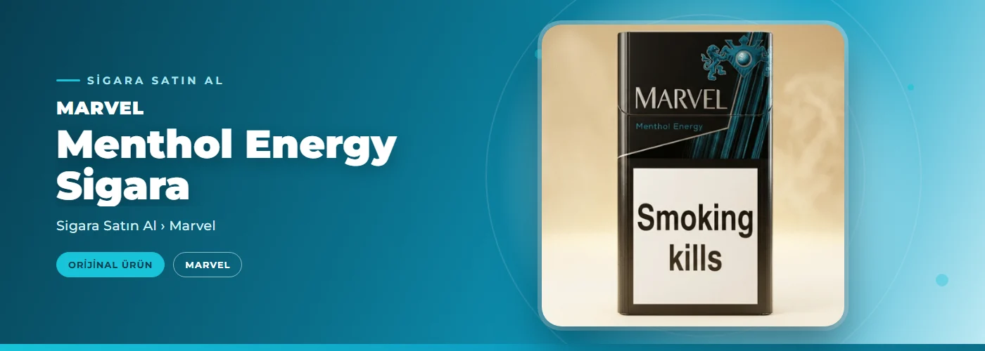 Marvel Menthol Energy Sigara