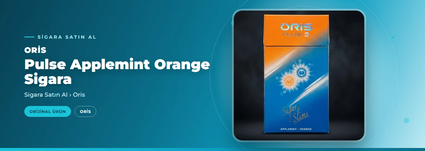 Oris Pulse Applemint Orange Sigara