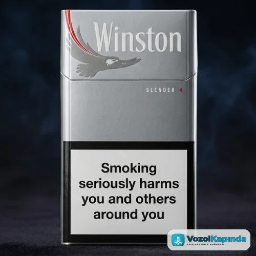 Winston Slender Grey İthal Sigara