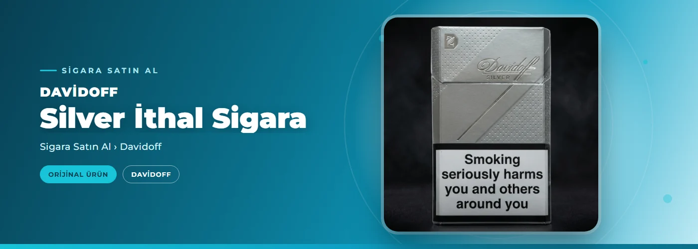 Davidoff Silver İthal Sigara