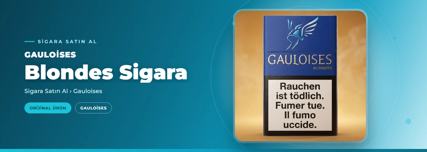 Gauloises Blondes Sigara