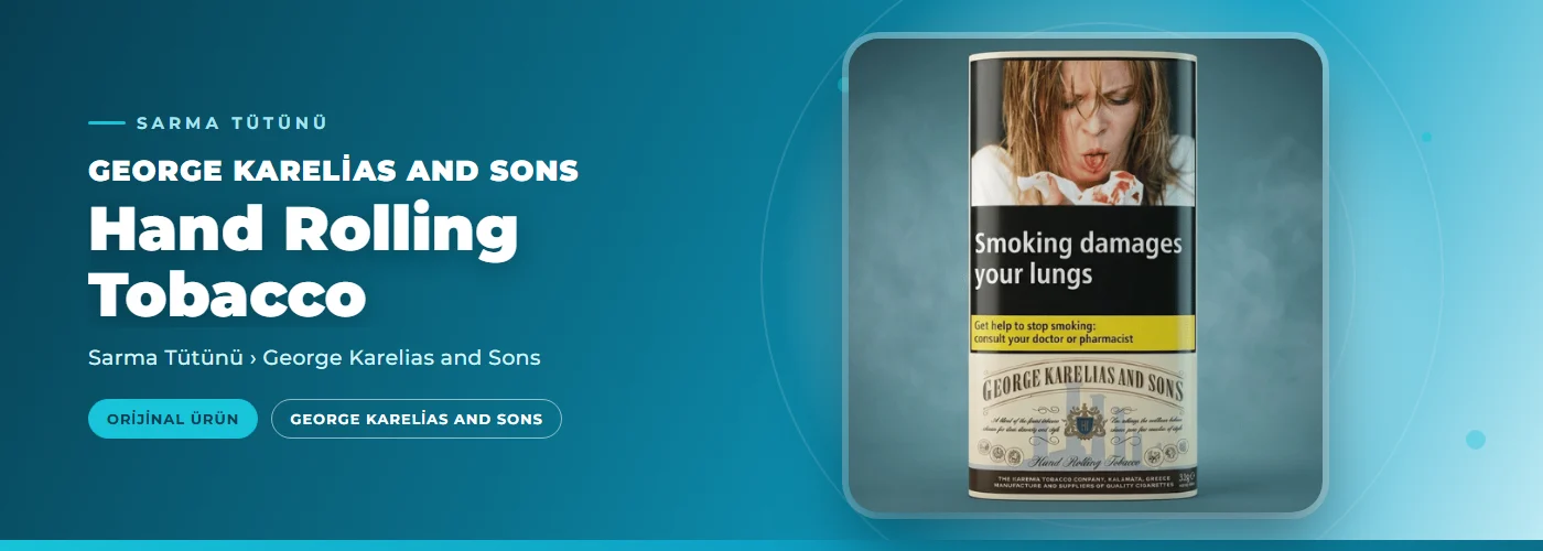 George Karelias And Sons Hand Rolling Tobacco