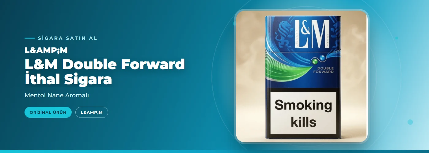 L&M Double Forward İthal Sigara – Mentol Nane Aromalı