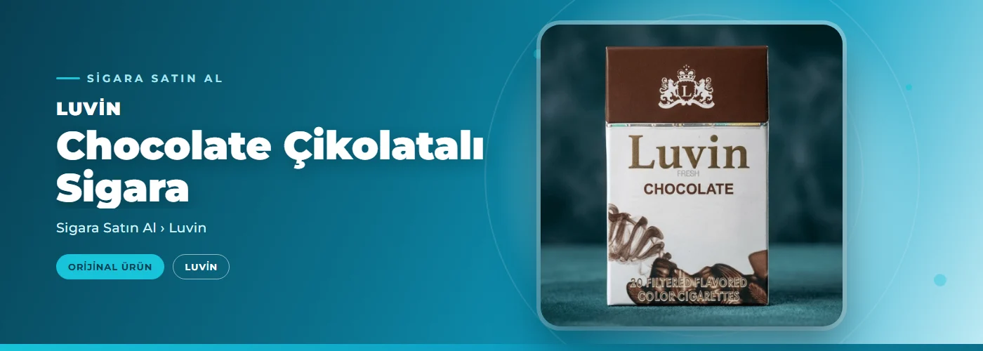 Luvin Chocolate Çikolatalı Sigara