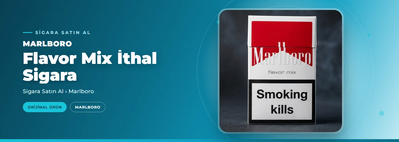 Marlboro Flavor Mix İthal Sigara