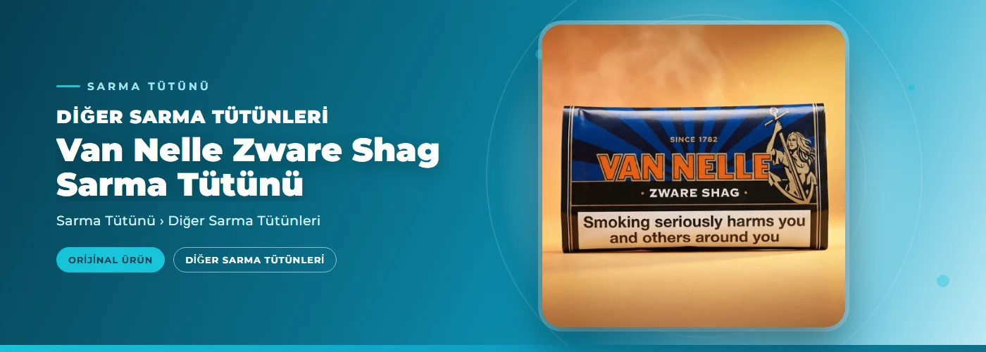 Van Nelle Zware Shag Sarma Tütünü