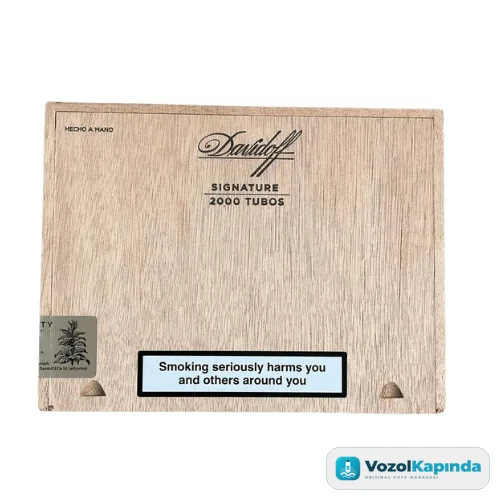 Davidoff Signature 2000 Tubos - Ahşap Kutulu - görsel 2