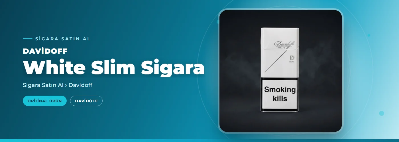 Davidoff White Slim Sigara