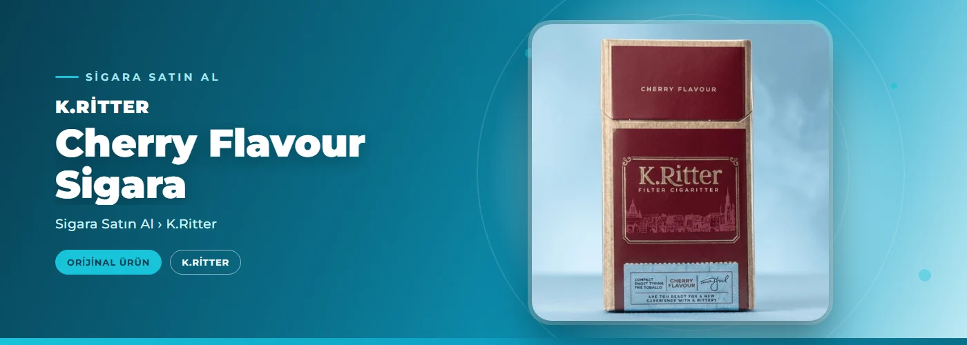 K.Ritter Cherry Flavour Sigara