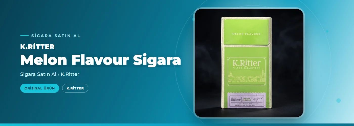 K.ritter Melon Flavour Sigara