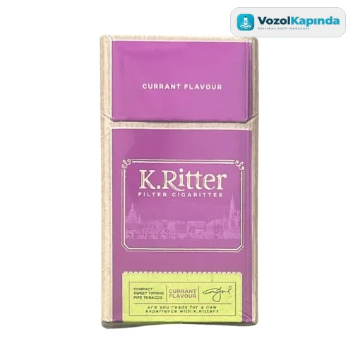 K.Ritter Currant Flavour Sigara - görsel 2