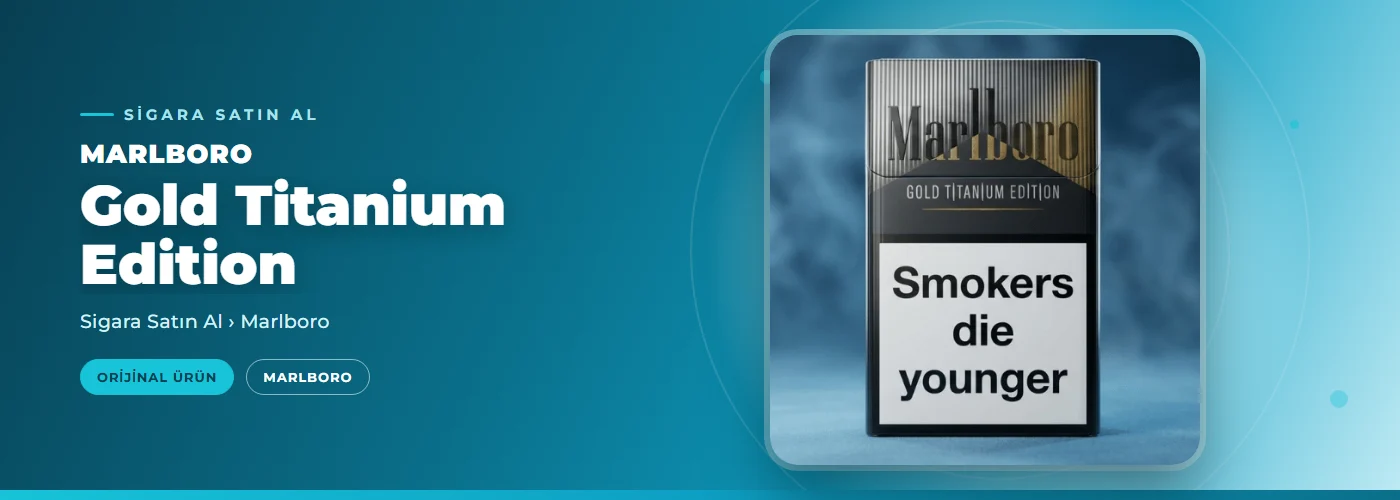 Marlboro Gold Titanium Edition