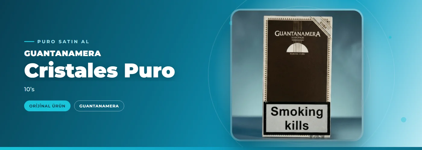 Guantanamera Cristales Puro – 10’s