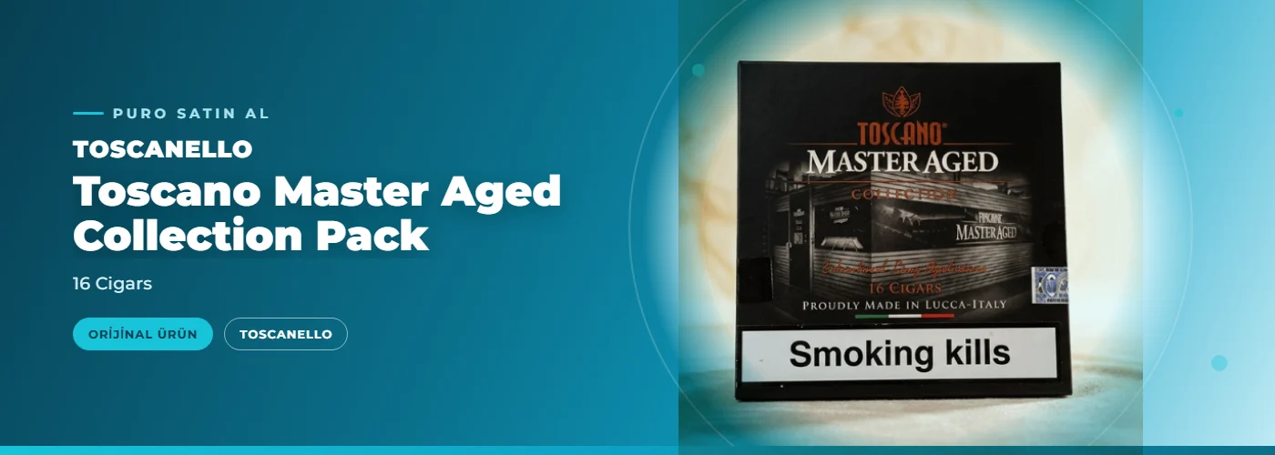 Toscano Master Aged Collection Pack – 16 Cigars