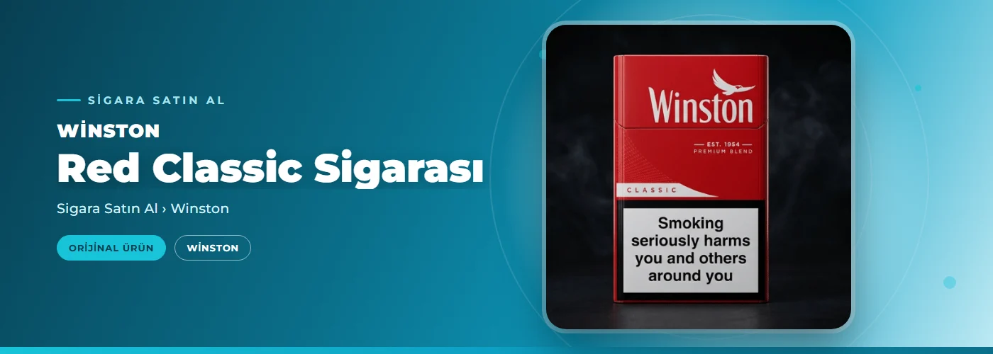 Winston Red Classic Sigarası