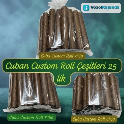 Cuban Custom Roll Çeşitleri 25's - Küba El Sarımı Purolar