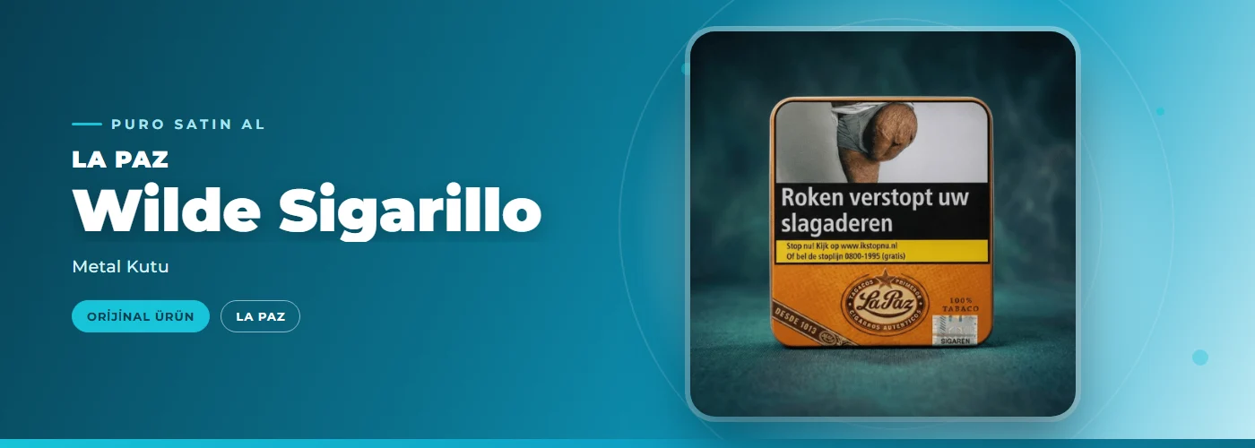 La Paz Wilde Sigarillo – Metal Kutu