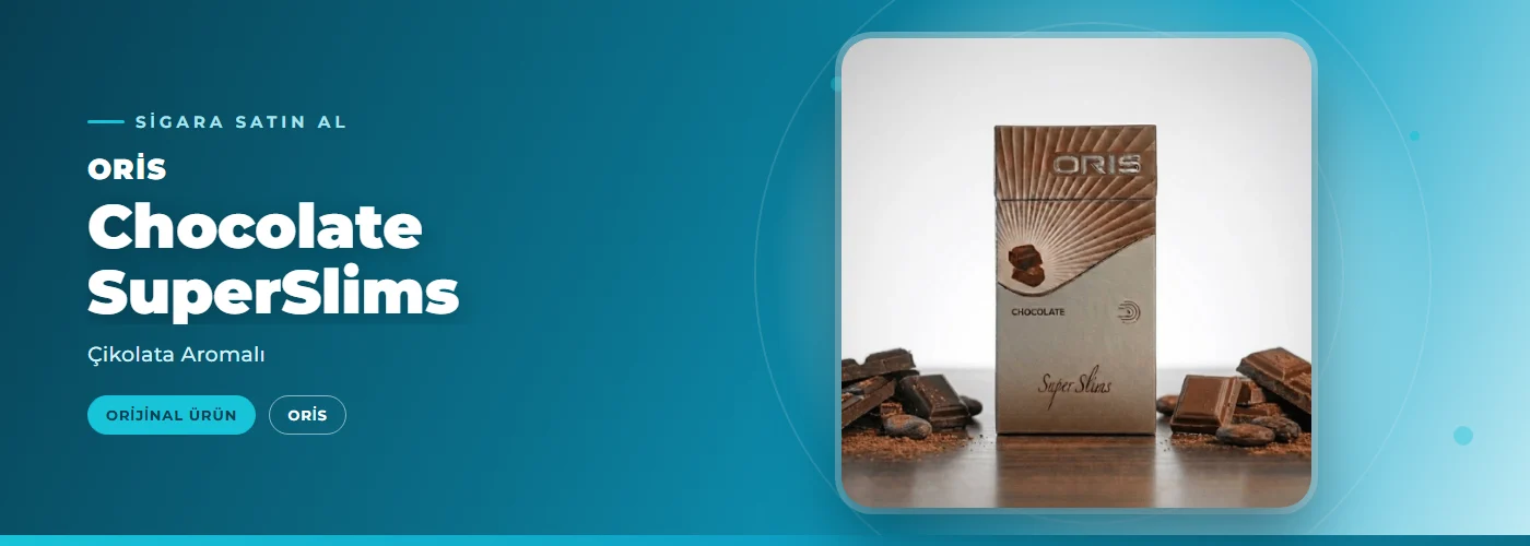 Oris Chocolate SuperSlims – Çikolata Aromalı