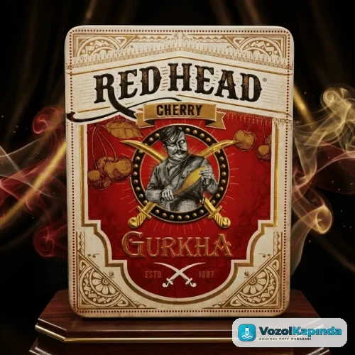 Gurkha Red Head Cherry 5'S - Metal Kutulu