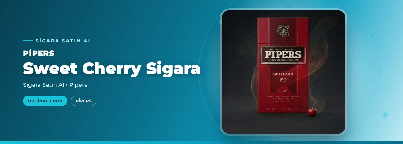 Pipers Sweet Cherry Sigara