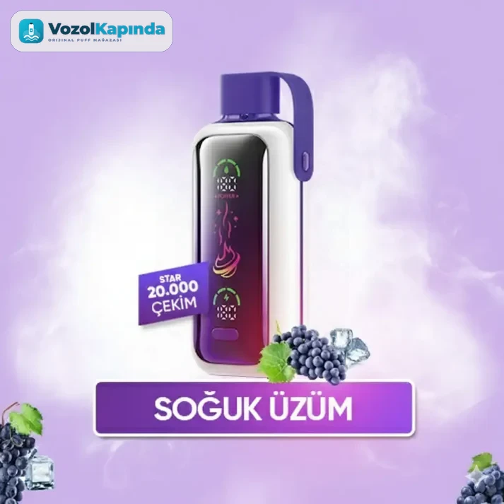 Vozol Star 20000 Puff - Grape Ice