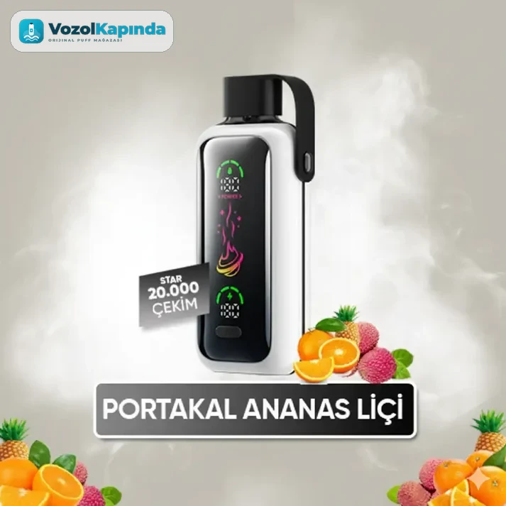 Vozol Star 20000 Puff - Orange Pineapple Lychee