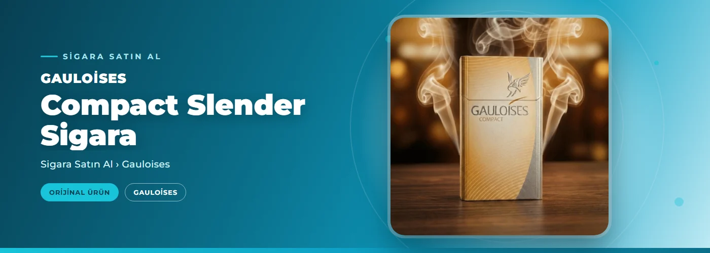 Gauloises Compact Slender Sigara