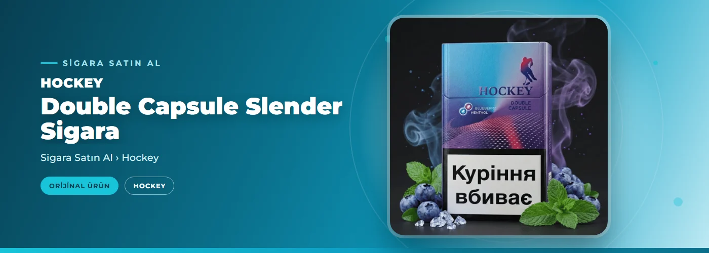 Hockey Double Capsule Slender Sigara