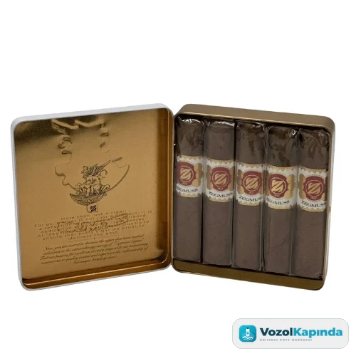 Zegmuss 5 Half Corona Puro - Metal Kutulu - görsel 2