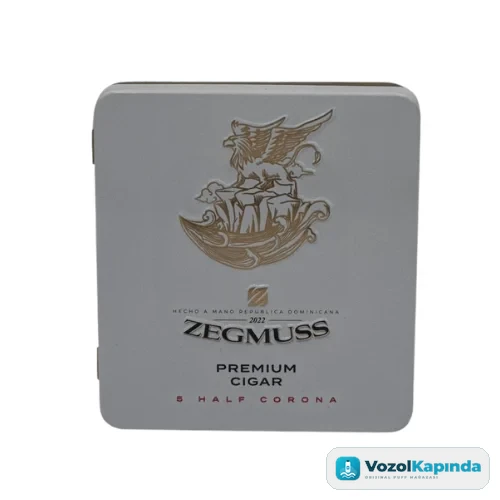 Zegmuss 5 Half Corona Puro - Metal Kutulu - görsel 3