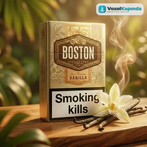Boston 1630 Rich Aroma Vanilla Superslims - Vanilya Aromalı