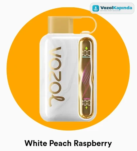 Vozol Star 40000 White Peach Raspberry