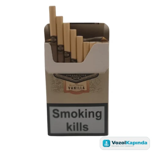 Boston 1630 Rich Aroma Vanilla Superslims - Vanilya Aromalı - görsel 2