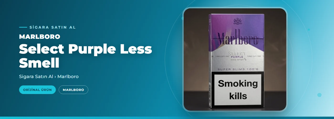 Marlboro Select Purple Less Smell