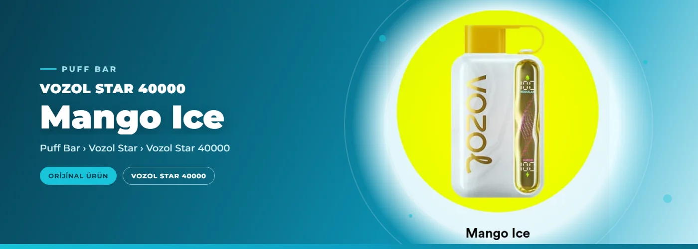 Vozol Star 40000 Mango Ice