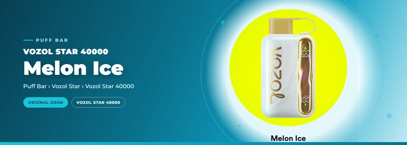 Vozol Star 40000 Melon Ice