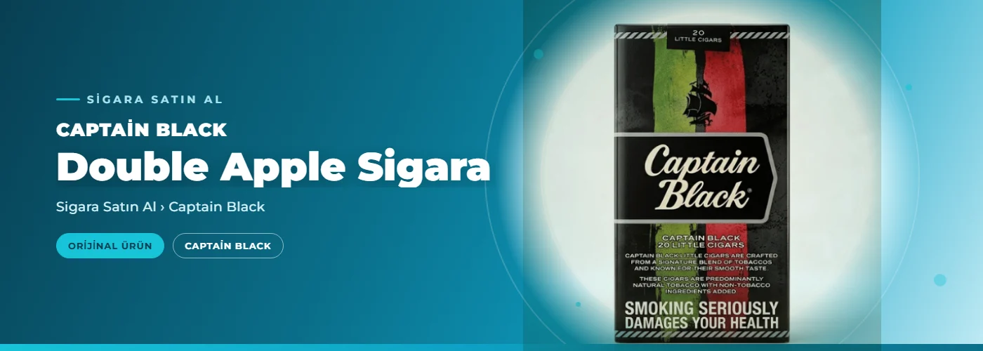 Captain Black Double Apple Sigara