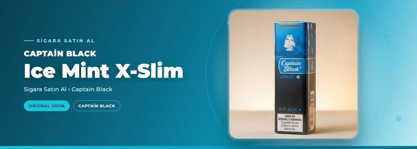 Captain Black Ice Mint X-Slim