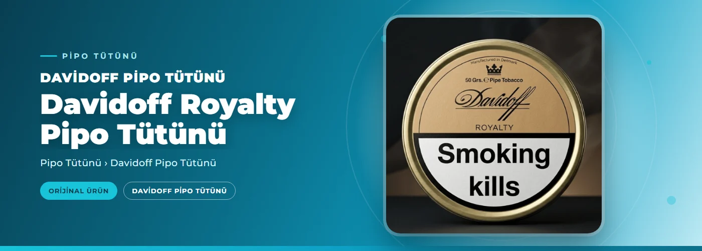 Davidoff Royalty Pipo Tütünü