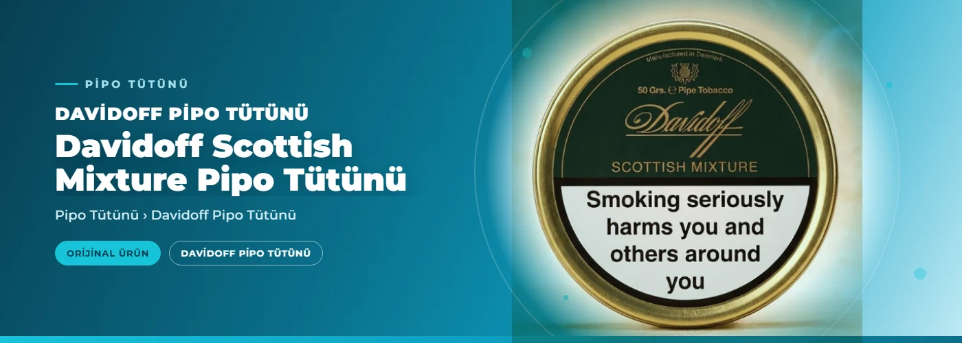 Davidoff Scottish Mixture Pipo Tütünü