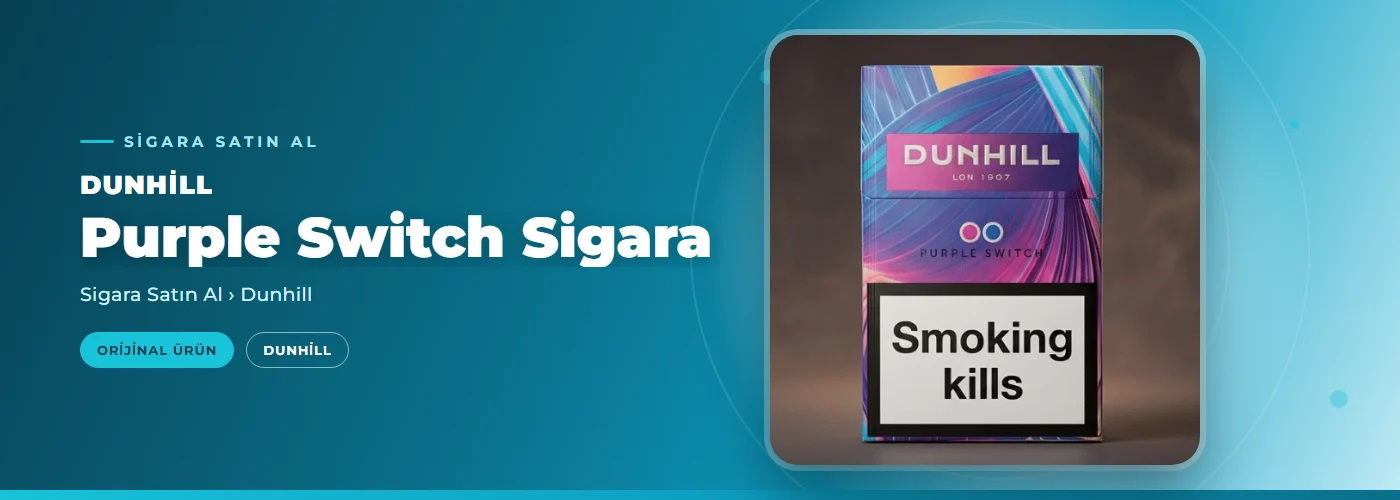 Dunhill Purple Switch Sigara