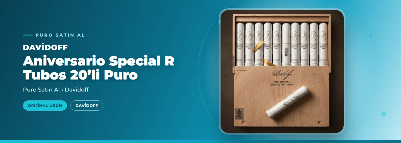 Davidoff Aniversario Special R Tubos 20’li Puro