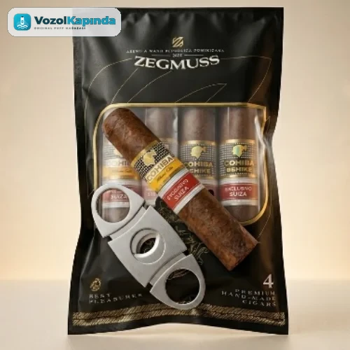 Montecristo Exclusivo Suiza – Zegmuss Nemlendirici Paket ve Puro Kesici Hediyeli
