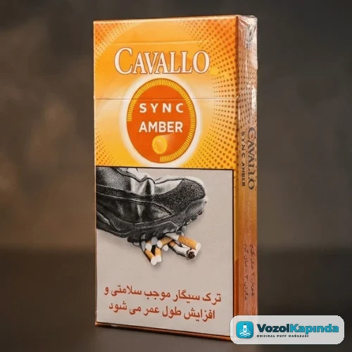 Cavallo Sync Amber Superslim Sigara - görsel 2